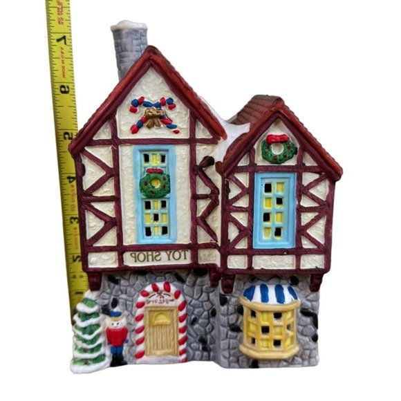 Holiday Expressions Dickens Toy Shop Lighted Christmas Village - Picture 6 of 7